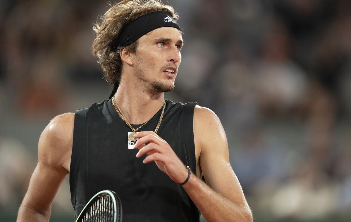 Alexander Zverev | Alexander Zverev je imel na desnem gležnju strgane vse stranske vezi. | Foto Reuters