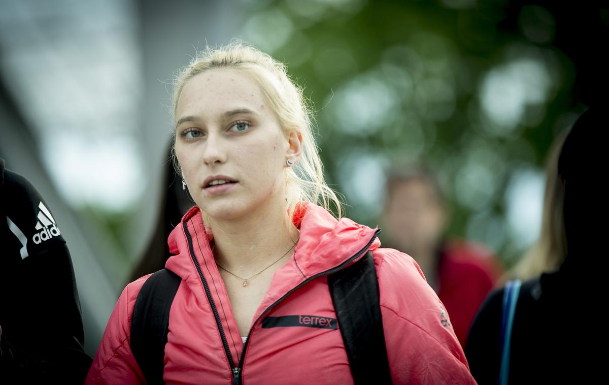 Janja Garnbret IFSC WORLD CUP MUNICH | Janja Garnbret prevladuje tudi v Ljubljani. | Foto Ana Kovač