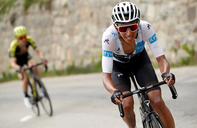 Bo Egan Bernal vrnil udarec Primožu Rogliču? | Foto: Reuters