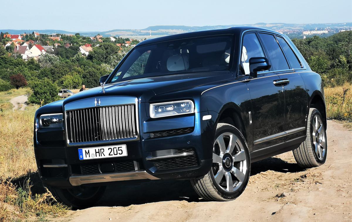 Rolls Royce Cullinan | Rolls-royce cullinan smo po razkritju pobližje spoznali na cestah okrog Budimpešte. | Foto Gregor Pavšič