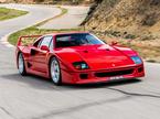 Alain Prost dražba ferrari F40