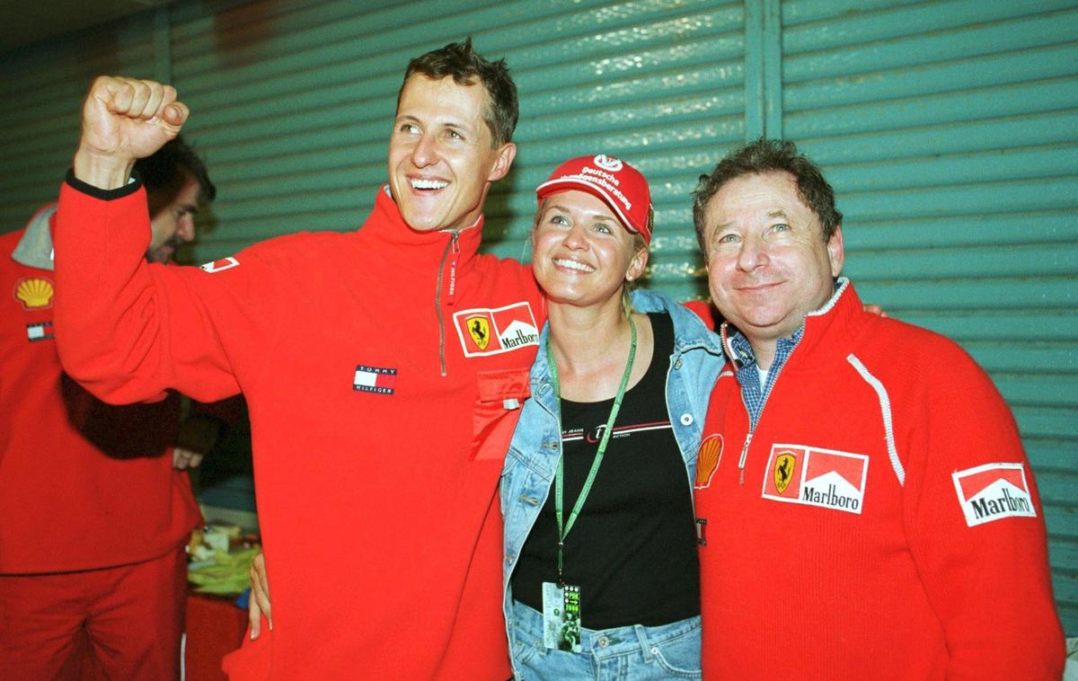 Michael Corinna Schumacher | Corinna Schumacher, žena nekdanjega sedemkratnega svetovnega prvaka v formuli 1 Michaela Schumacherja, je nekaj dni pred šesto obletnico njegove nesreče s pomenljivo izjavo vznemirila javnost. | Foto Getty Images