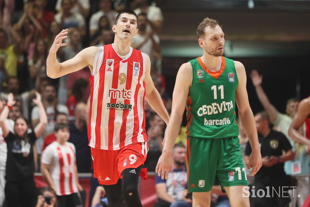 Crvena zvezda : Cedevita Olimpija, liga ABA, polfinale 3. tekma