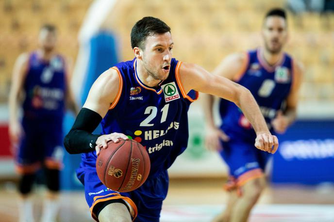 Blaž Mahkovic | Blaž Mahkovic je k tesni zmagi Helios Suns prispeval 15 točk. | Foto Vid Ponikvar