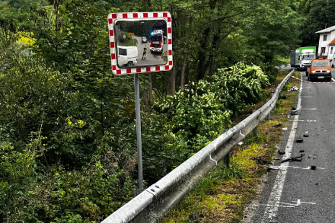 nesreča pgd laško | Vse udeležence nesreče so odpeljali v bolnišnico. | Foto PGD Laško