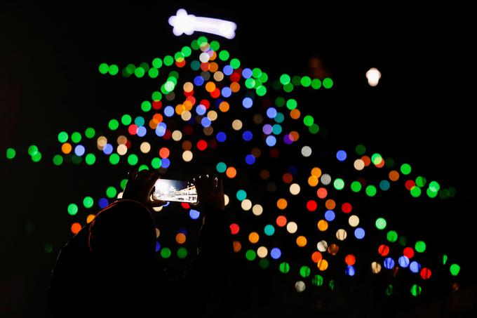 Gubbio praznično drevo | Foto: Reuters