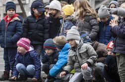 Ta veseli dan kulture se je v Ljubljani začel z otroki (video)