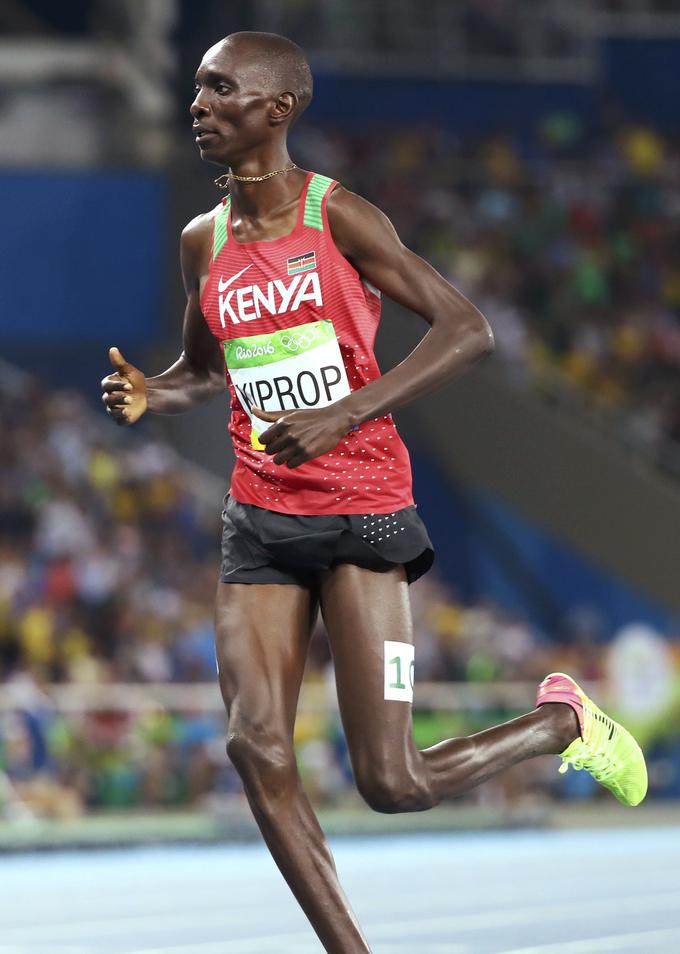 "Kot športnik sem bil na čelu boja proti prepovedanim poživilom v Keniji, v ta boj močno verjamem in ga tako tudi podpiram," je dejal Kiprop. | Foto: Reuters