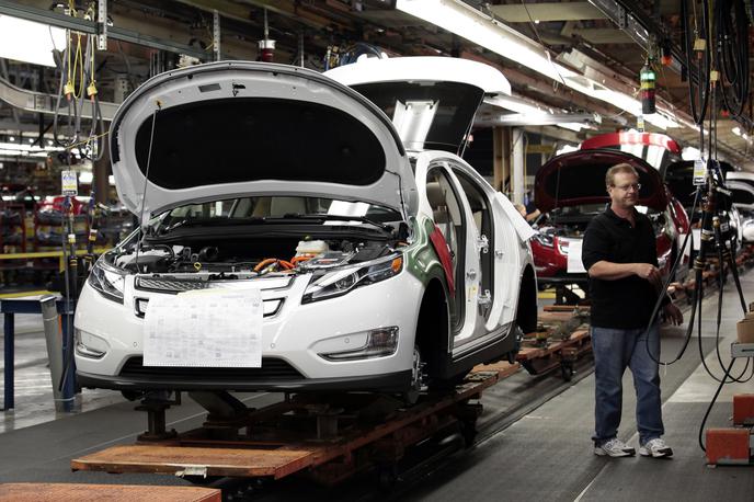 General Motors tovarna Detroit | V Hamtramcku so od leta 1985 izdelali več kot štiri milijone avtomobilov, predvsem znamk Chevrolet in Cadillac. Med njimi je bil tudi že hibridni chevrolet volt. | Foto Reuters