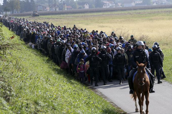 Begunska kriza je v Sloveniji vrhunec dosegla jeseni 2015. | Foto: Reuters