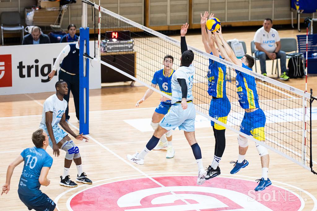 Calcit Volley, OK Merkur Maribor, liga MEVZA