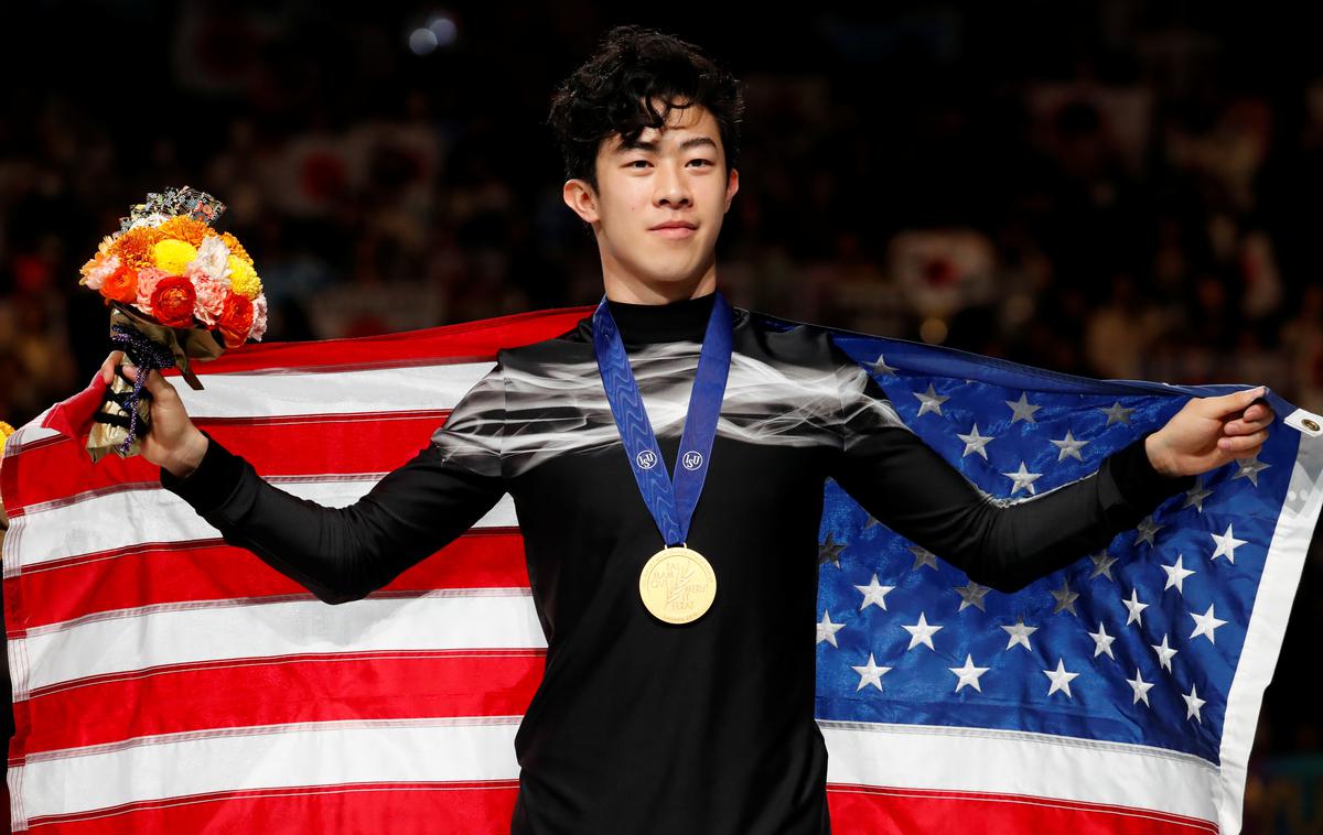 Nathan Chen | Američan Nathan Chen ostaja kralj. | Foto Reuters