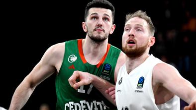 Cedevita Olimpija po skoraj letu končala črn evropski niz