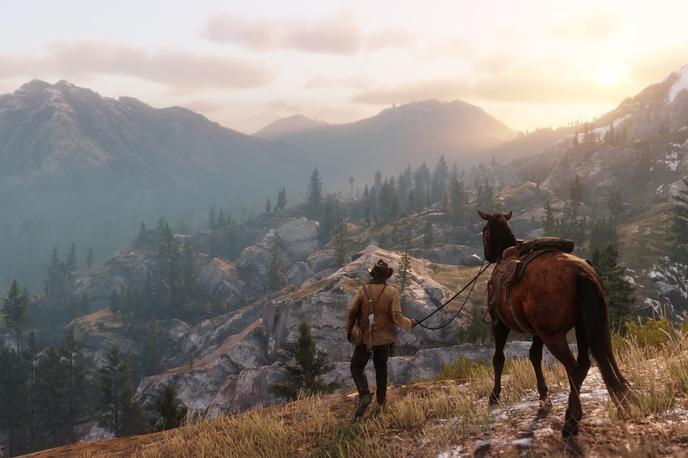 Red Dead Redemption 2 | Videz igre Red Dead Redemption 2 je fenomenalen. Ogromno kritikov in igralcev je enotnih, da gre za enega najlepših in predvsem najbolj dodelanih svetov, kar smo jih do zdaj videli in imeli priložnost raziskovati v videoigrah. | Foto Rockstar Games