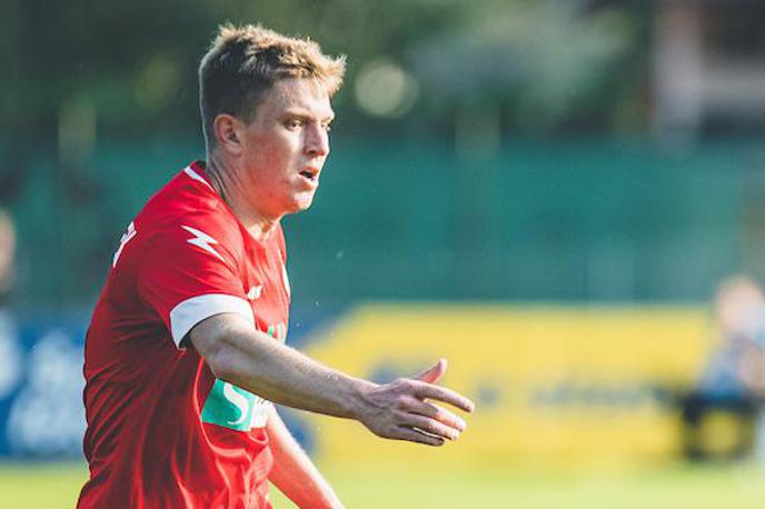 Nik Marinšek | Nik Marinšek je zadel za zmago Aluminija in skok na drugo mesto. | Foto Grega Valančič/Sportida