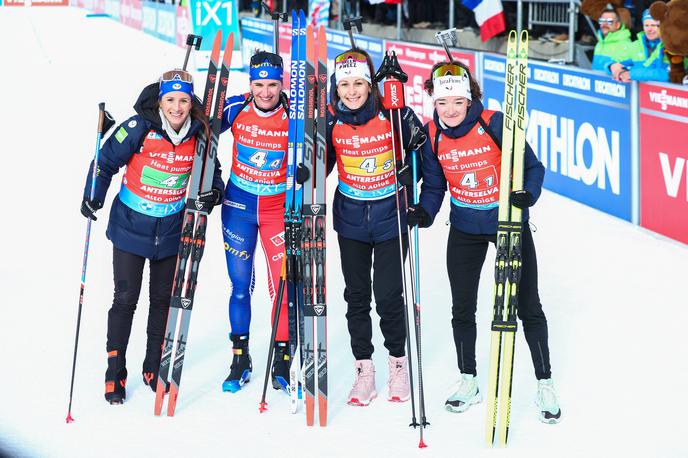 Anais Chevalier-Bouchet, Julia Simon, Chloe Chevalier, Lou Jeanmonnot | Foto Guliverimage