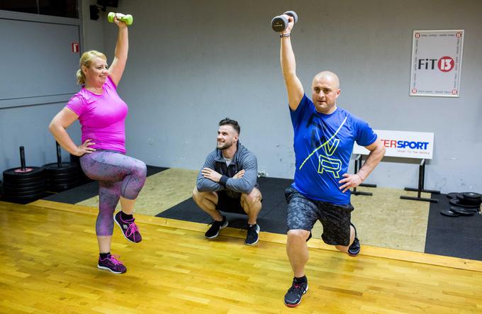 intersport držim obljubo fitnes  napredek | Foto: Vid Ponikvar