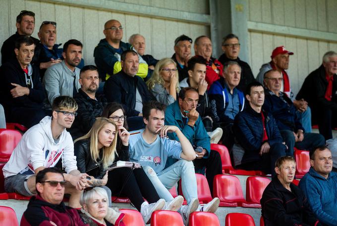 Kidričani imajo tretji najslabši obisk domačih tekem v Prvi ligi Telekom Slovenije. Na 12 tekmah jih je spremljalo 8.150 gledalcev. | Foto: Vid Ponikvar