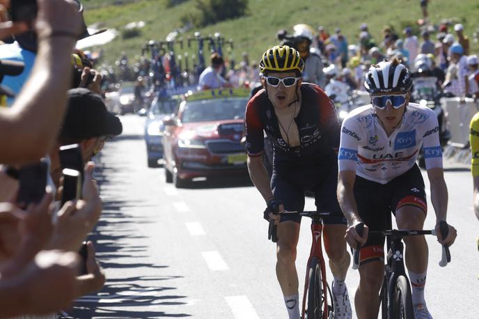 Geraint Thomas Tadej Pogačar | Foto Reuters