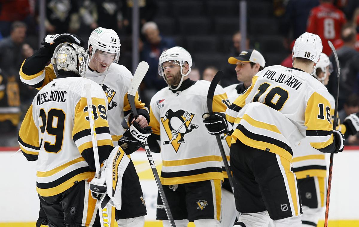 Pittsburgh Penguins | Pittsburgh Penguins bodo gostili Columbus Blue Jackets. | Foto Reuters