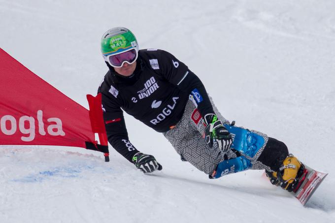 Rok Marguč je bil pred letošnjim nastopom na Rogli najvišje na petem mestu, zdaj je izboljšal dosežek za dve mesti. | Foto: Jurij Vodušek/Sportida