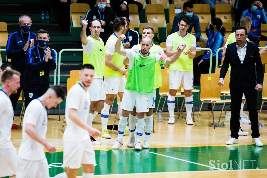 futsal, Slovenija : Makedonija, 12. april 2021