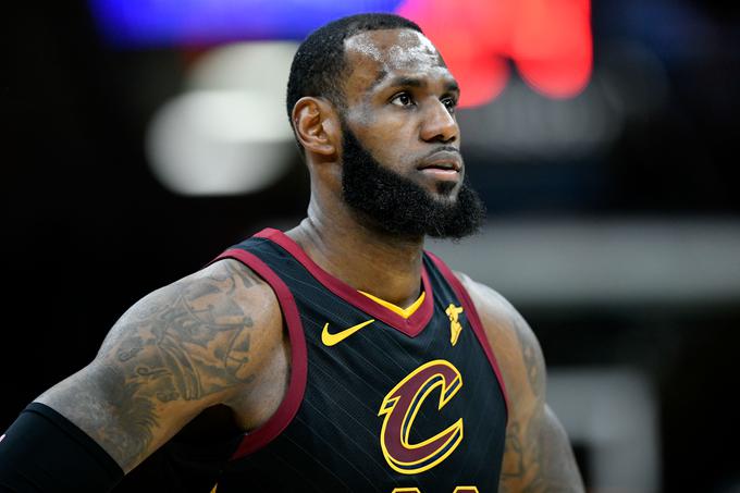 LeBron James piše zgodovino lige NBA. | Foto: Reuters