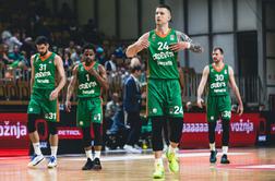 Olimpija tudi brez obolelega kapetana korak bližje polfinalu lige ABA