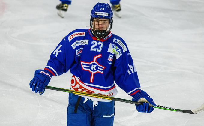 18-letni napadalec Mark Sever uspešno zastopa barve selekcije U20 švicarskega Klotna. | Foto: Guliverimage