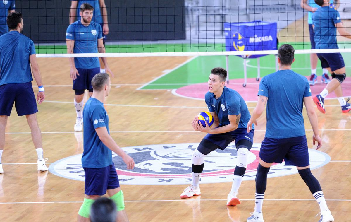 Slovenija odbojka | Klemen Čebulj je zadnje veliko tekmovanje zaradi poškodbe izpustil, zdaj je spet povsem zdrav in motiviran, da gre s Slovenijo do konca.  | Foto Aleš Oblak