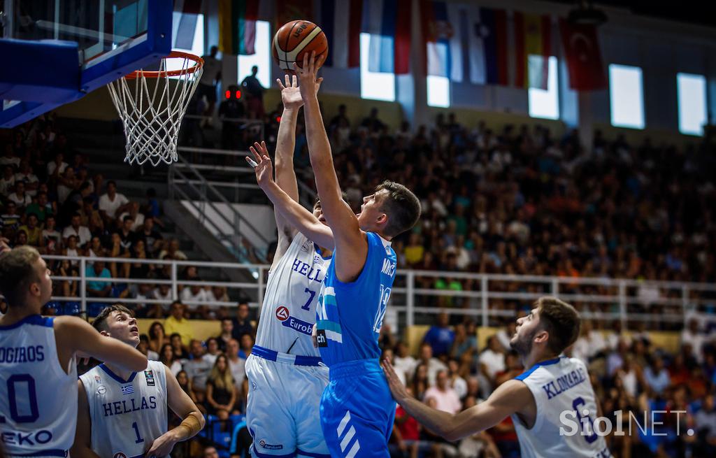 Fiba EP U18: Slovenija - Grčija za bron