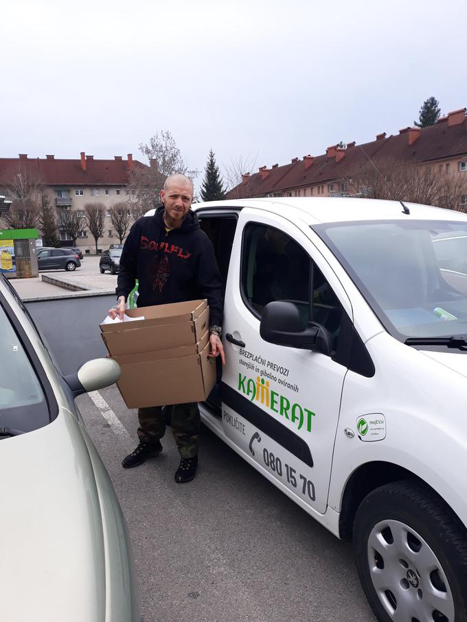 Nakupi za vse, ki sami ne morejo v trgovino, so se trenutno izkazali kot najbolj potrebni.  | Foto: Udarnik MC Velenje