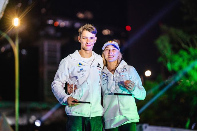 janja garnbret luka potočar | Sezona težavnosti v rokah Slovencev: Luka Potočar in Janja Garnbret sta zmagovalca skupnega seštevka sezone v težavnosti.  | Foto Lena Drapella/IFSC