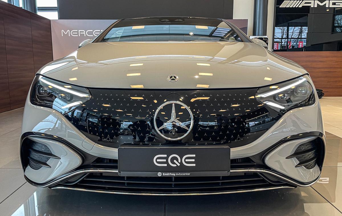 Mercedes-Benz EQE | Foto Gašper Pirman