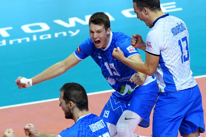 Poljska Slovenija polfinale | Rok Možič se je v četrtek pridružil novemu klubu iz Verone in si po pripravljalni tekmi prislužil pohvale. | Foto CEV