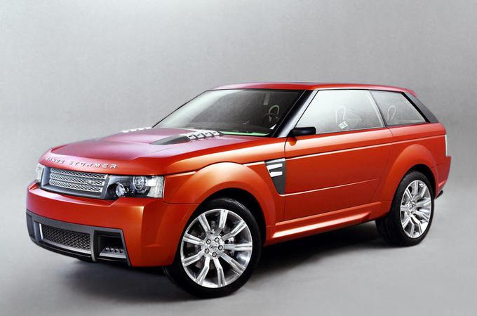 Dvovratni koncept range stormer je že leta 2004 napovedal model range rover SV coupe. | Foto: Land Rover