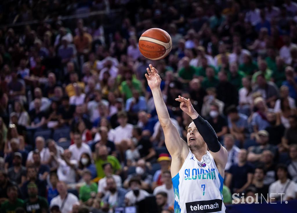 Slovenija : Litva slovenska košarkarska reprezentanca Eurobasket 2022 Klemen Prepelič