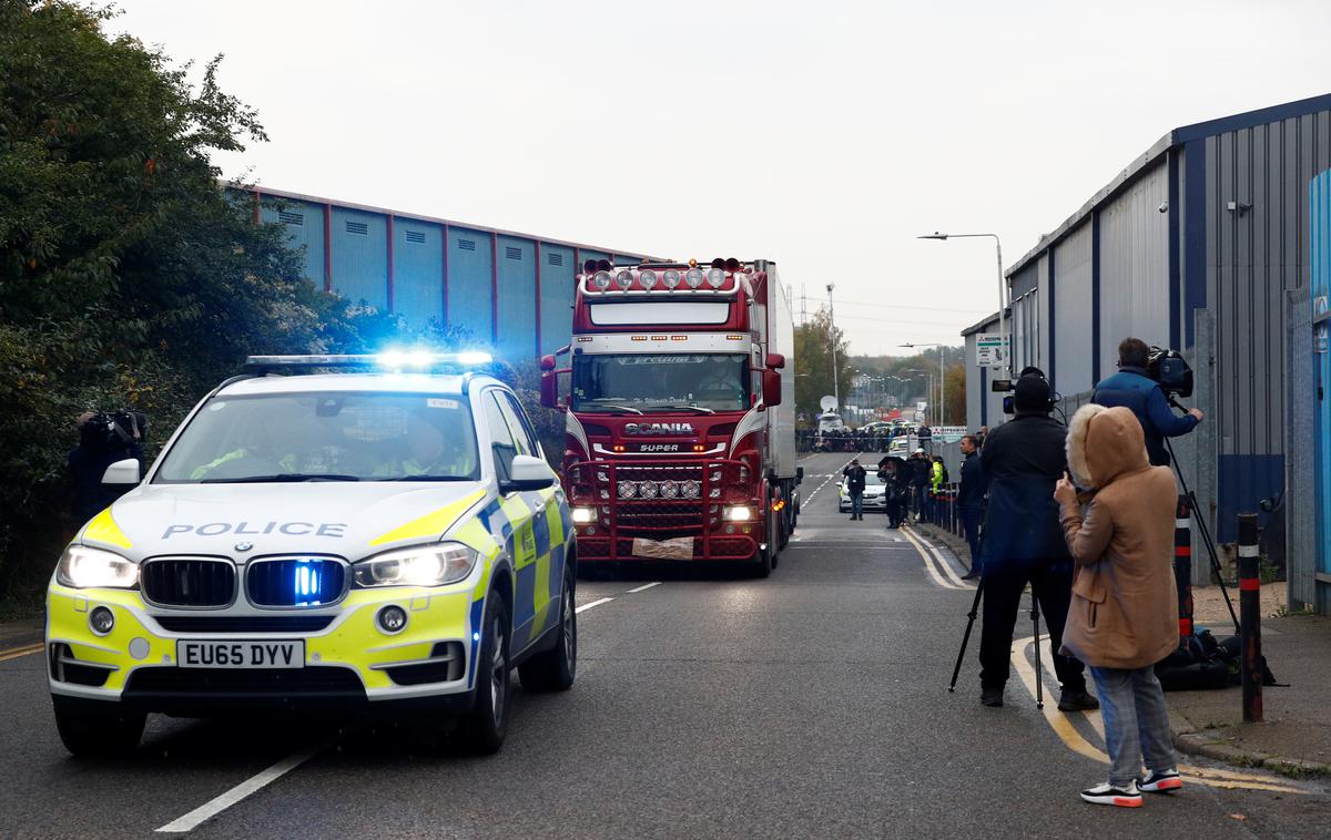 Trupla v Essexu | Preiskovalci se trenutno ukvarjajo tudi z največjim procesom identificiranja žrtev v zgodovini britanske policije. | Foto Reuters