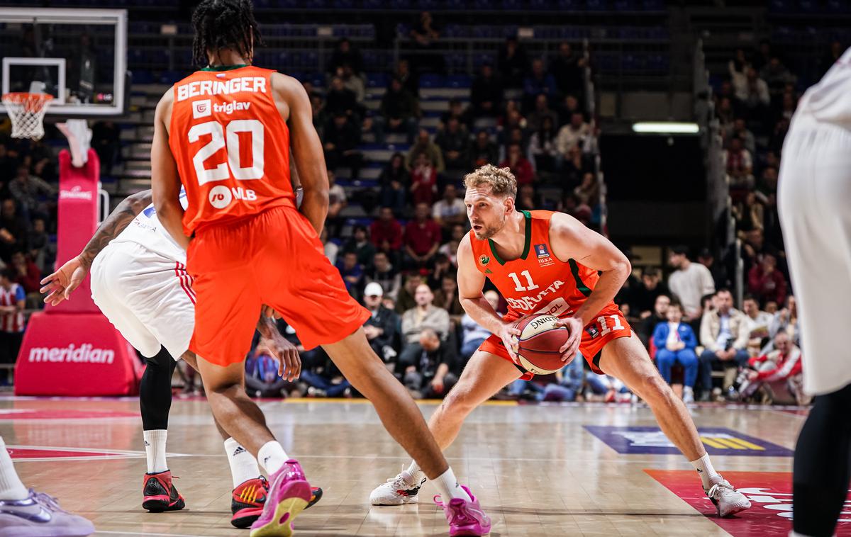 Cedevita Olimpija Jaka Blažič | Cedevita Olimpija je izgubila proti Crveni zvezdi. | Foto ABA League j.t.d./Dragana Stjepanovic