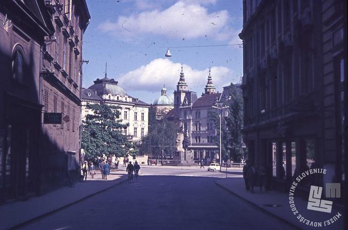 Čopova med letoma 1950 in 1970 | Foto: Svetozar Guček, hrani: MNZS.