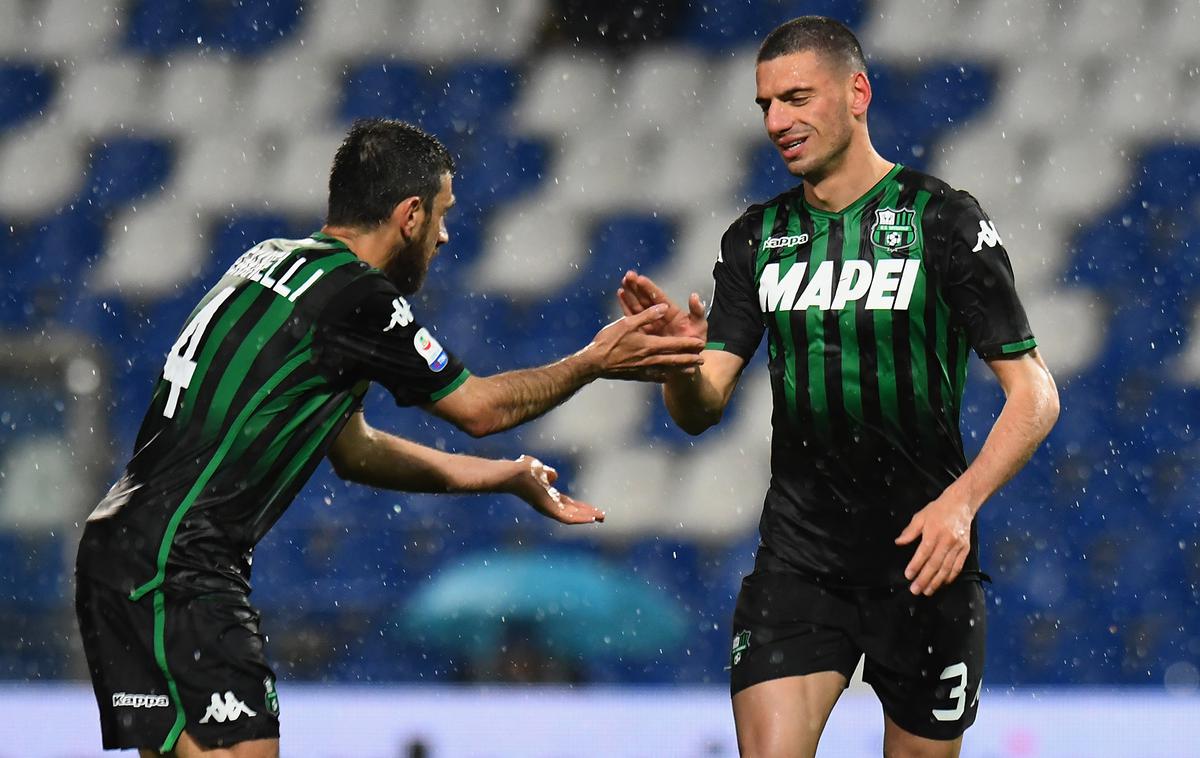 Merih Demiral | Merih Demiral (desno) je najnovejša, že peta poletna okrepitev Juventusa. | Foto Getty Images