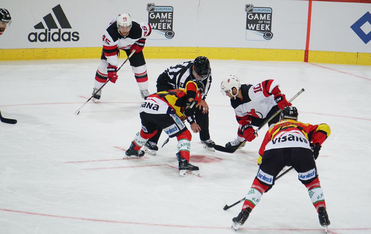 Bern New Jersey Devils | Bern Jana Muršaka je proti New Jersey Devils izgubil v podaljšku. | Foto Twitter