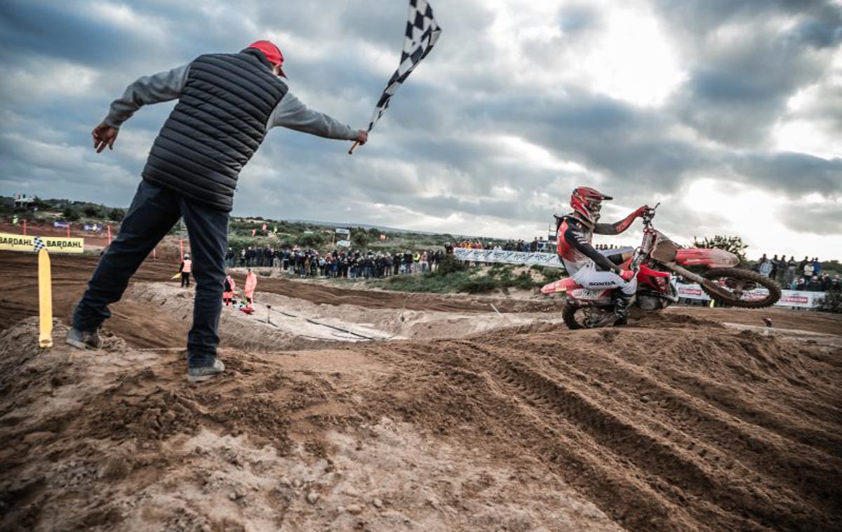 Tim Gajser Honda Riola Sardo 2024 | Tim Gajser je že pred tednom dni na Sardiniji dobil obe vožnji. | Foto Honda Racing/ShotbyBavo