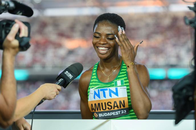 Tobi Amusan | Tobi Amusan bo lahko nastopila v Parizu. | Foto Guliverimage