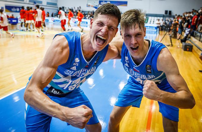 Fiba EP U18: Slovenija - Grčija za bron | Foto: Vid Ponikvar