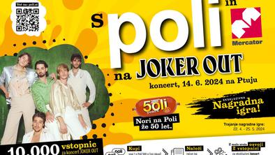 Ekskluzivni koncert Joker Out ob 50-letnici Poli