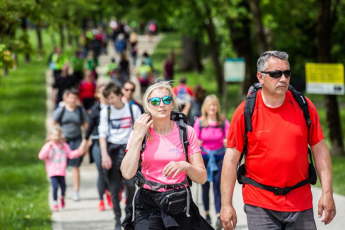 pohod pot ob žici 2019 | Med 5. in 7. majem bo v Ljubljani potekal že 64. pohod Pot ob žici.  | Foto Peter Podobnik/Sportida