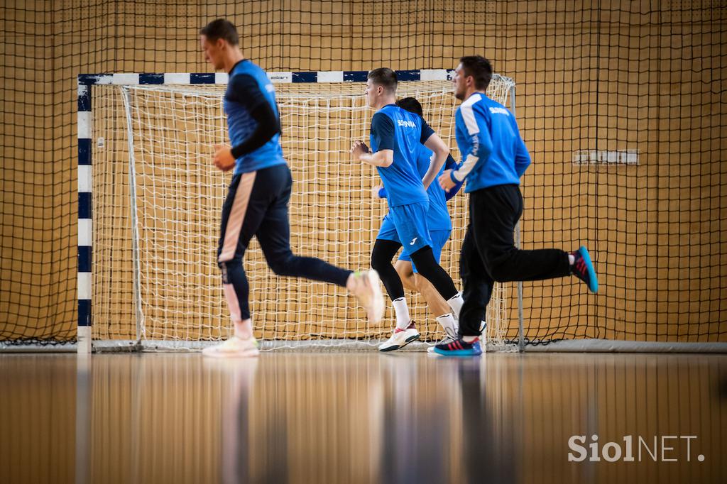 slovenska rokometna reprezentanca trening