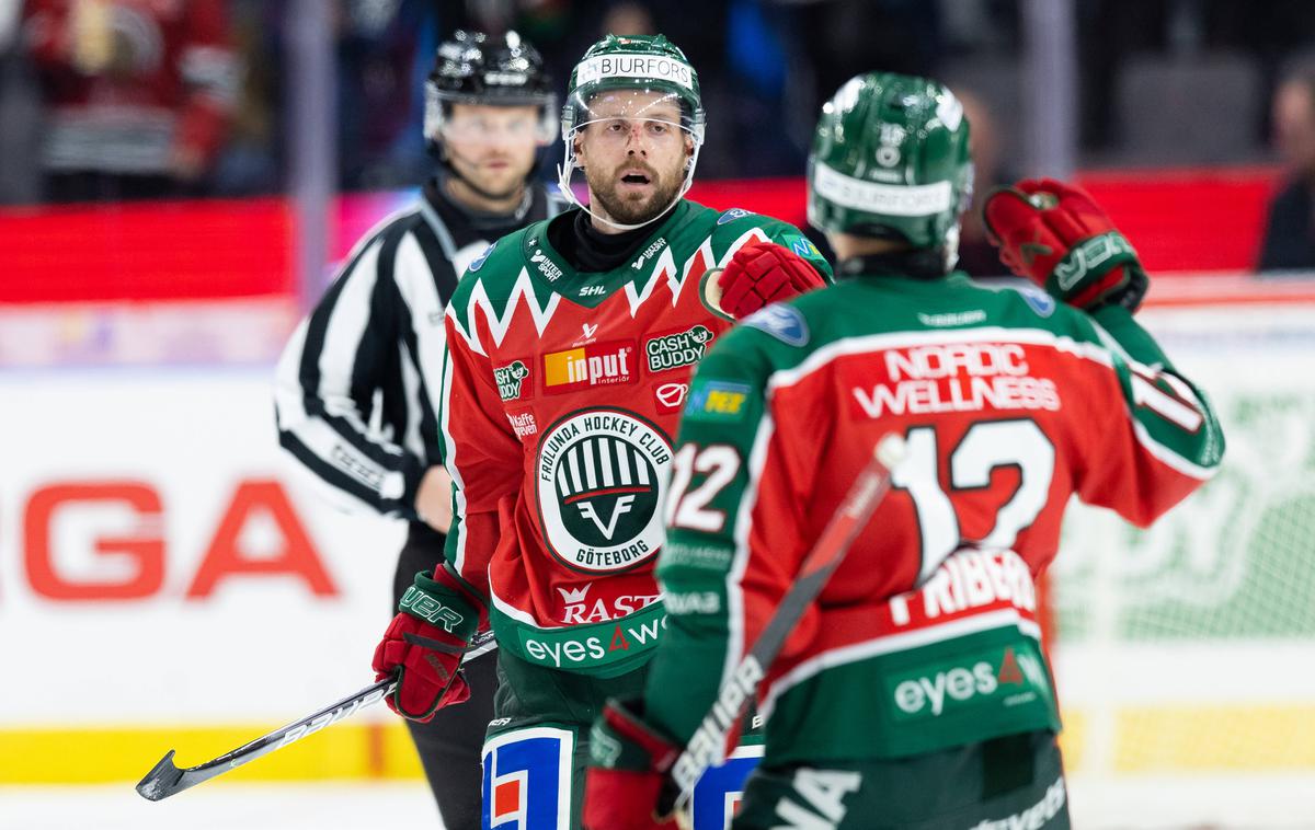 Jan Muršak | Frölunda Jana Muršaka je izgubila prvo tekmo dvoboja za polfinale lige prvakov s švedskim tekmecem Skellefteå. | Foto Guliverimage