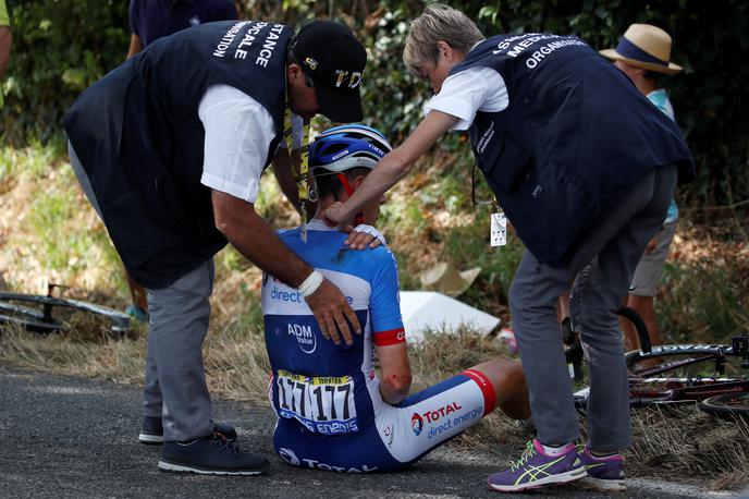 Niki Terpstra | Nizozemec Niki Terpstra je zaradi hude poškodbe že končal nastope na letošnjem Touru. | Foto Reuters